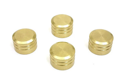 V-Twin Brass Cylinder Head Bolt Cover Set for Harley Davidson FXST (1984-1993) by V-Twin