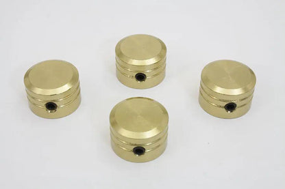 V-Twin Brass Cylinder Head Bolt Cover Set for Harley Davidson FXST (1984-1993) by V-Twin
