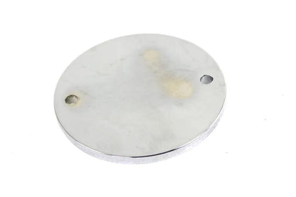 V-Twin Chrome 2-Hole Ball Milled Ignition System Cover for Harley Davidson FL Models by V-Twin
