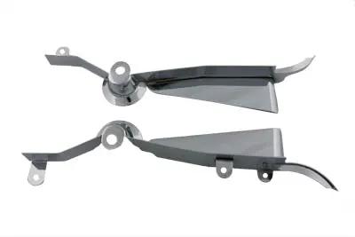 V-Twin Saddlebag Filler Panel Kit Chrome for Harley Davidson FLHX 2006-2008 by V-Twin