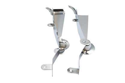 V-Twin Saddlebag Filler Panel Kit Chrome for Harley Davidson FLHX 2006-2008 by V-Twin
