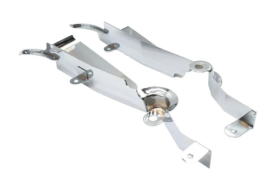 V-Twin Saddlebag Filler Panel Kit Chrome for Harley Davidson FLHX 2006-2008 by V-Twin