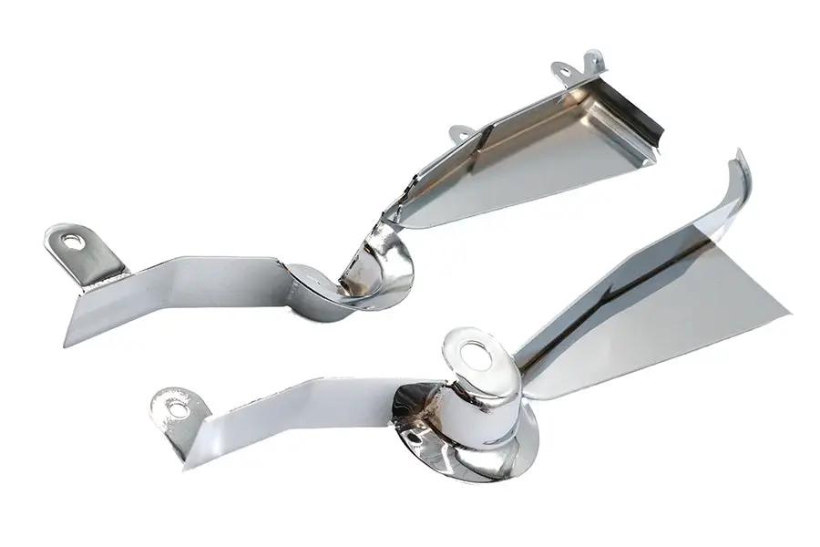 V-Twin Saddlebag Filler Panel Kit Chrome for Harley Davidson FLHX 2006-2008 by V-Twin