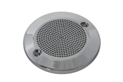V-Twin Chrome 2-Hole Perforated Ignition System Cover for Harley Davidson FL Models by V-Twin