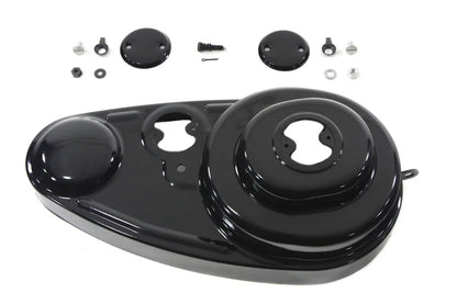 V-Twin Black 45 Inch Outer Primary Cover Kit for Harley Davidson G Series by V-Twin