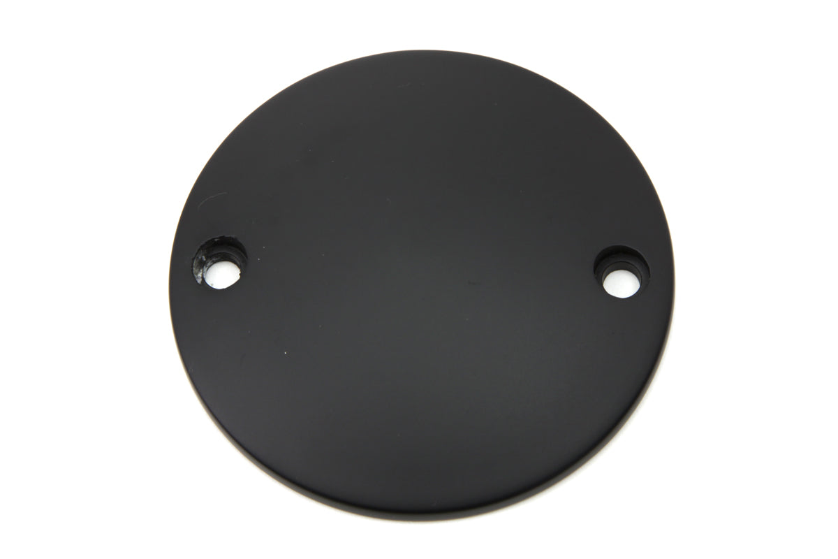 V-Twin Black Smooth Domed Ignition System Cover for Harley Davidson FL Models