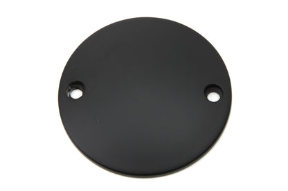 V-Twin Black Smooth Domed Ignition System Cover for Harley Davidson FL Models
