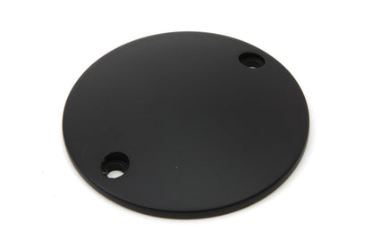 V-Twin Black Smooth Domed Ignition System Cover for Harley Davidson FL Models