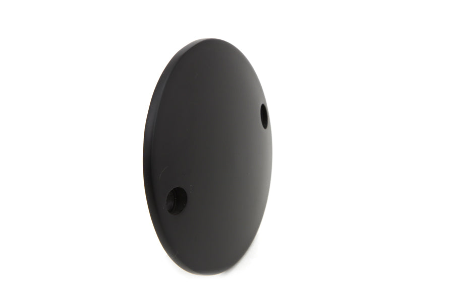 V-Twin Black Smooth Domed Ignition System Cover for Harley Davidson FL Models
