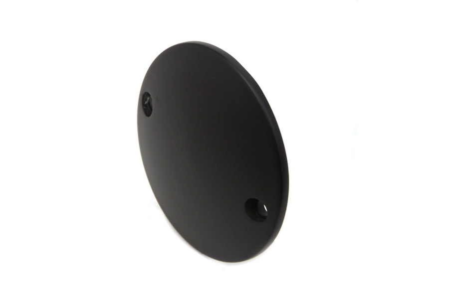 V-Twin Black Smooth Domed Ignition System Cover for Harley Davidson FL Models