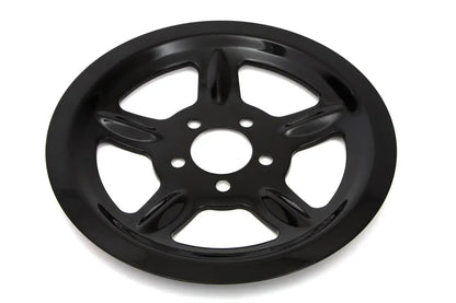 V-Twin Black Rear Pulley Cover 68 Tooth for Harley Davidson XL (2004-2013) by V-Twin