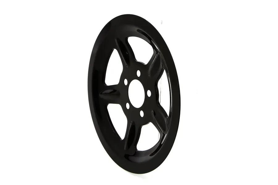 V-Twin Black Rear Pulley Cover 68 Tooth for Harley Davidson XL (2004-2013) by V-Twin