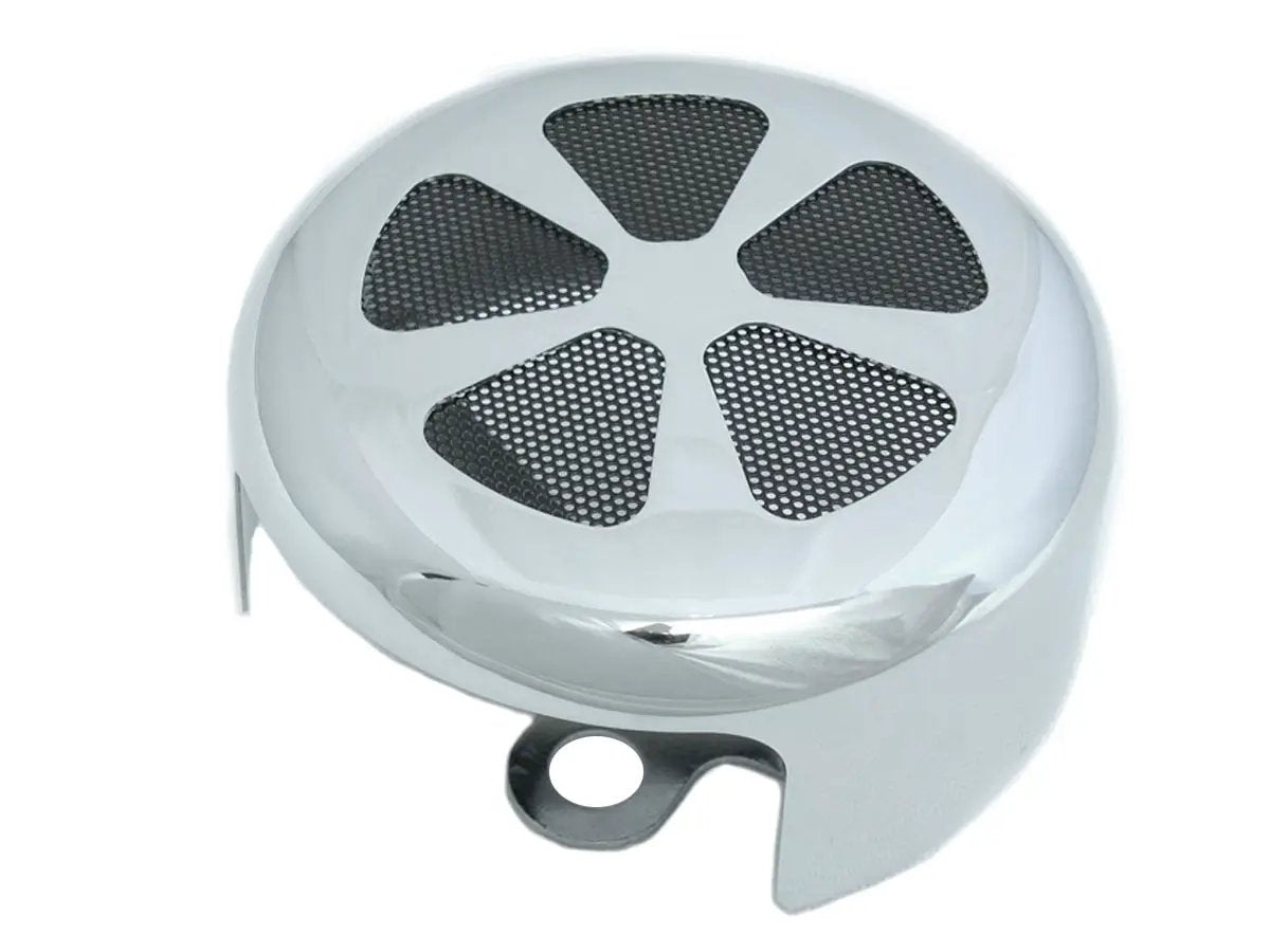 V-Twin Spoke Style Round Horn Cover Chrome for Harley Davidson FLT Models 1993-2002 by V-Twin