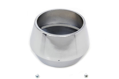 V-Twin Chrome Tachometer Cover for Harley Davidson XL Models
