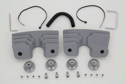 V-Twin Head Bolt and Spark Plug Cover Kit for Harley Davidson FLT and FXST Models by V-Twin