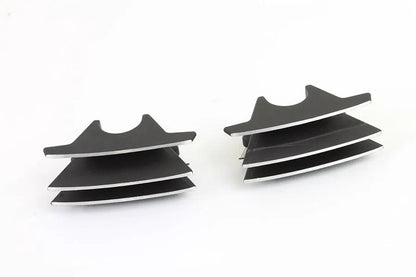 V-Twin M8 Finned Spark Plug Cover Set in Black for Harley Davidson FLT Models by V-Twin