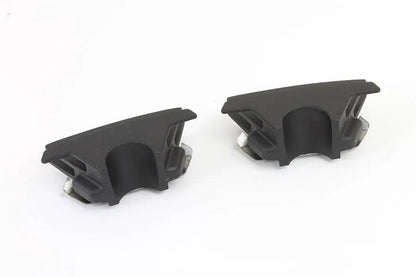V-Twin M8 Finned Spark Plug Cover Set in Black for Harley Davidson FLT Models by V-Twin