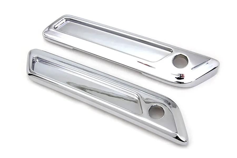 V-Twin Wyatt Gatling Saddlebag Face Plate Set for Harley Davidson FLT (2014-2023) by V-Twin