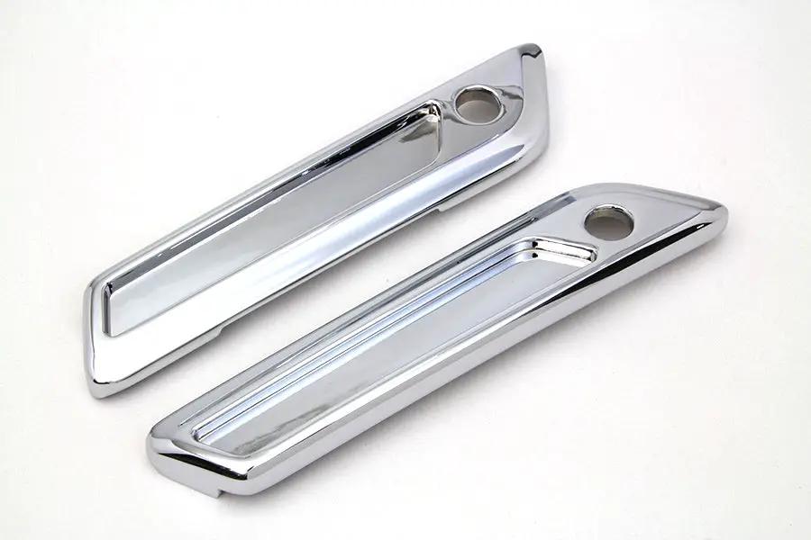 V-Twin Wyatt Gatling Saddlebag Face Plate Set for Harley Davidson FLT (2014-2023) by V-Twin