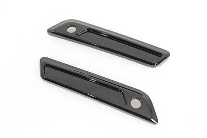 V-Twin Wyatt Gatling Saddlebag Face Plate Set Die Cast Metal for Harley Davidson FLT (2014-2023) by V-Twin