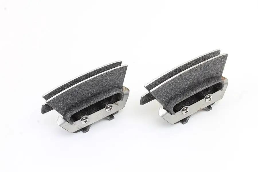 V-Twin M8 Finned Spark Plug Cover Set Granite for Harley Davidson FLT Models by V-Twin