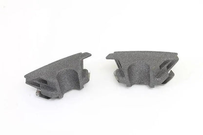 V-Twin M8 Finned Spark Plug Cover Set Granite for Harley Davidson FLT Models by V-Twin
