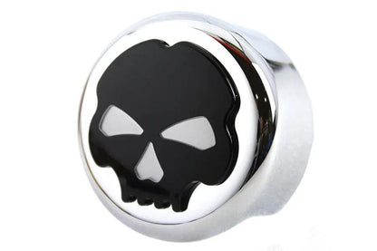 V-Twin Skull Horn Cover in Chrome for Harley Davidson XL (1993-2002) by V-Twin