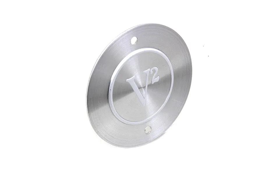 V-Twin Bright Silver Ignition System Cover for Harley Davidson FX Models (1985-1994) - Part #63693 by V-Twin