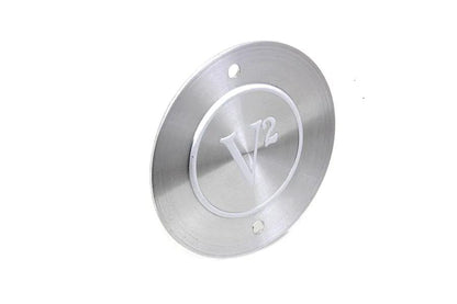 V-Twin Bright Silver Ignition System Cover for Harley Davidson FX Models (1985-1994) - Part #63693 by V-Twin