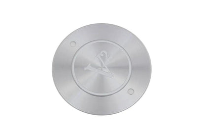 V-Twin Bright Silver Ignition System Cover for Harley Davidson FX Models (1985-1994) - Part #63693 by V-Twin
