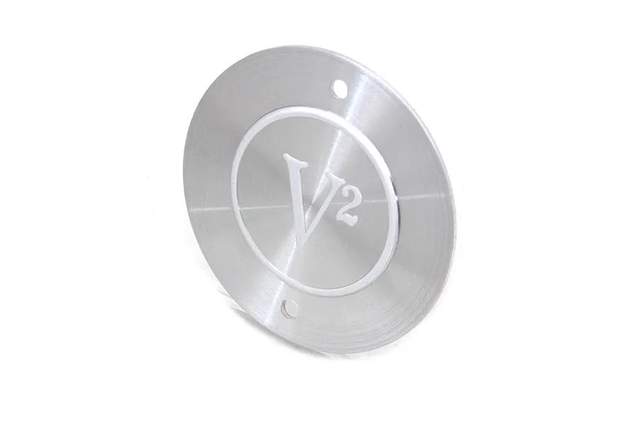 V-Twin Bright Silver Ignition System Cover for Harley Davidson FX Models (1985-1994) - Part #63693 by V-Twin