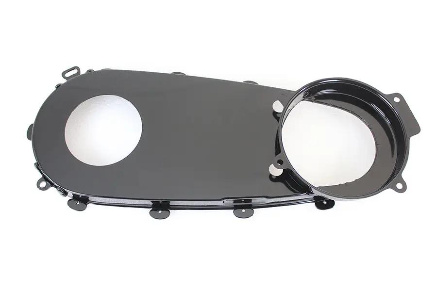 V-Twin Alternator Inner Primary Cover Steel Black for Harley Davidson FL Models (Part #210009) by V-Twin