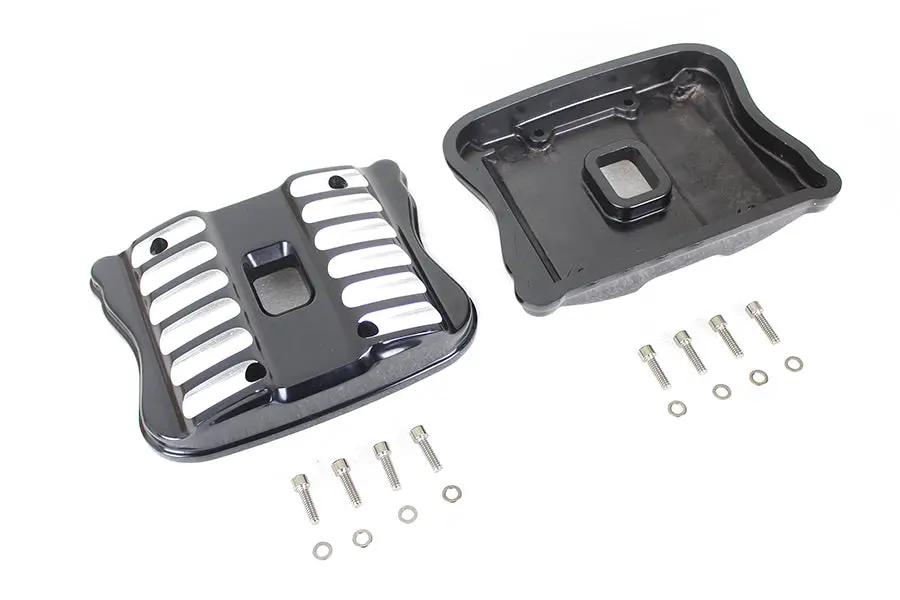 V-Twin Black Accent XL Rocker Box Cover Set for Harley Davidson XL (2004-2013) by V-Twin
