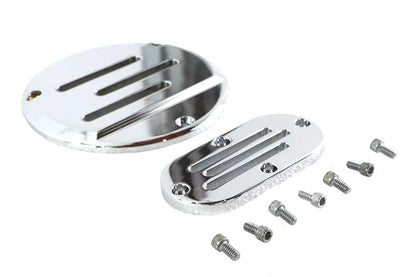 V-Twin Vented Derby and Inspection Cover Kit for Harley Davidson FXD and FXR by V-Twin