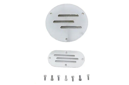 V-Twin Vented Derby and Inspection Cover Kit for Harley Davidson FXD and FXR by V-Twin