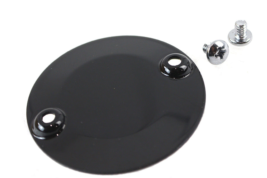 V-Twin M8 Timer Cover Black for Harley Davidson FLST and FXST Models