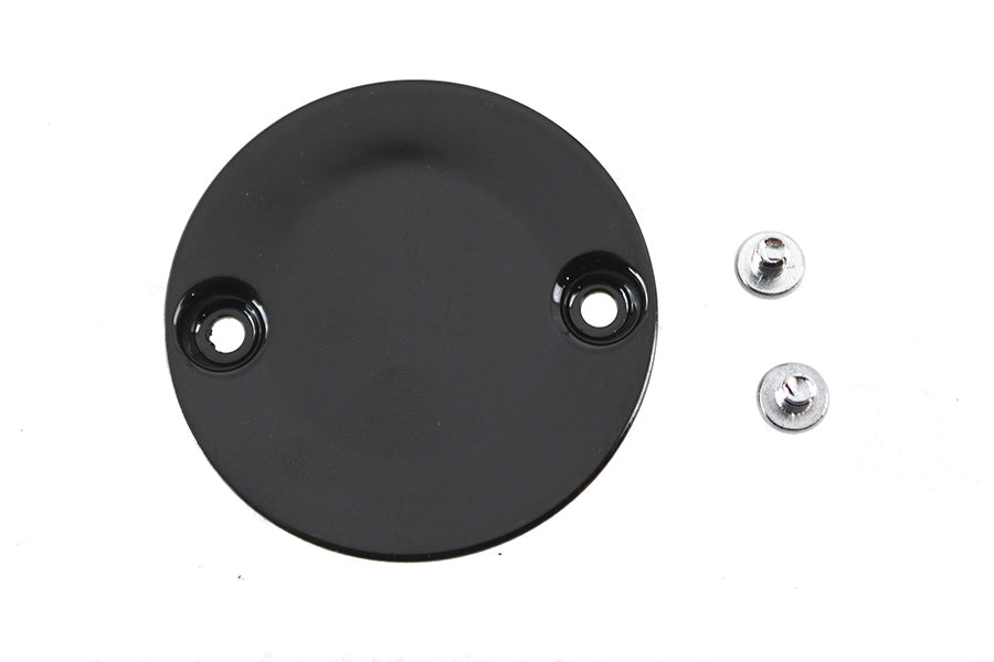 V-Twin M8 Timer Cover Black for Harley Davidson FLST and FXST Models