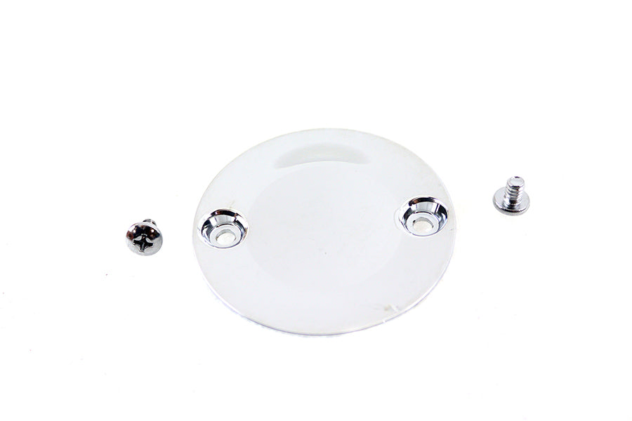 V-Twin M8 Timer Cover Chrome for Harley Davidson FLST & FXST Models