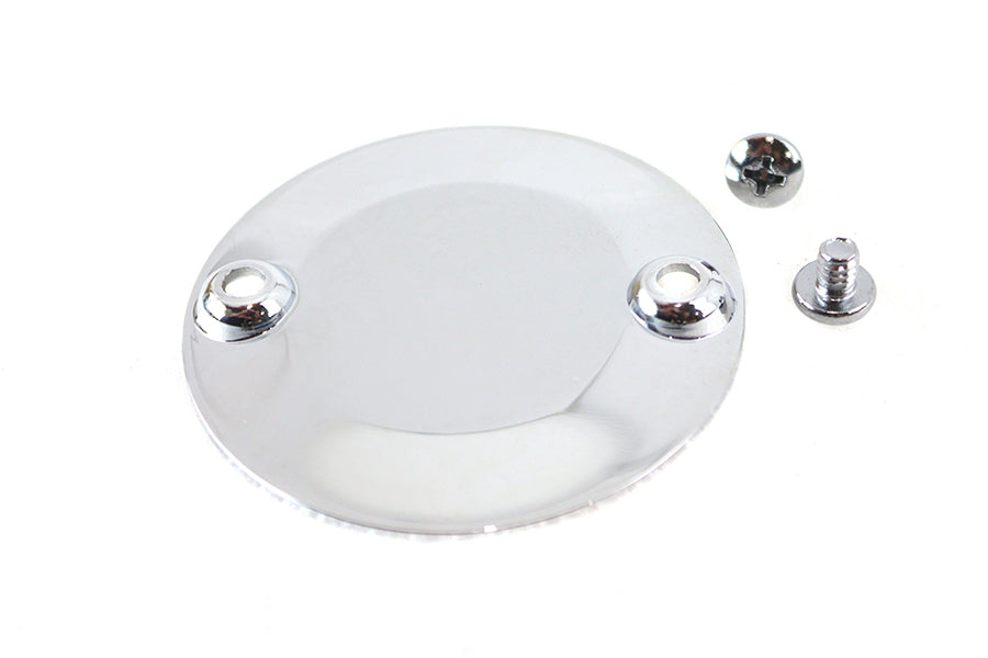 V-Twin M8 Timer Cover Chrome for Harley Davidson FLST & FXST Models