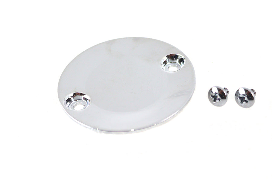 V-Twin M8 Timer Cover Chrome for Harley Davidson FLST & FXST Models