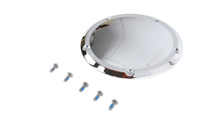 V-Twin 42-1232 Chrome 5-Hole Derby Cover for Harley Davidson FLT Models by V-Twin