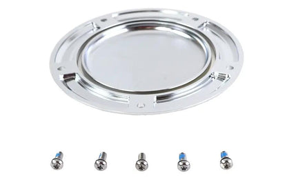 V-Twin 42-1232 Chrome 5-Hole Derby Cover for Harley Davidson FLT Models by V-Twin