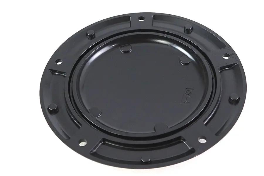 V-Twin Gloss Black 5-Hole Smooth Derby Cover for Harley Davidson FLT - Part #77926B by V-Twin