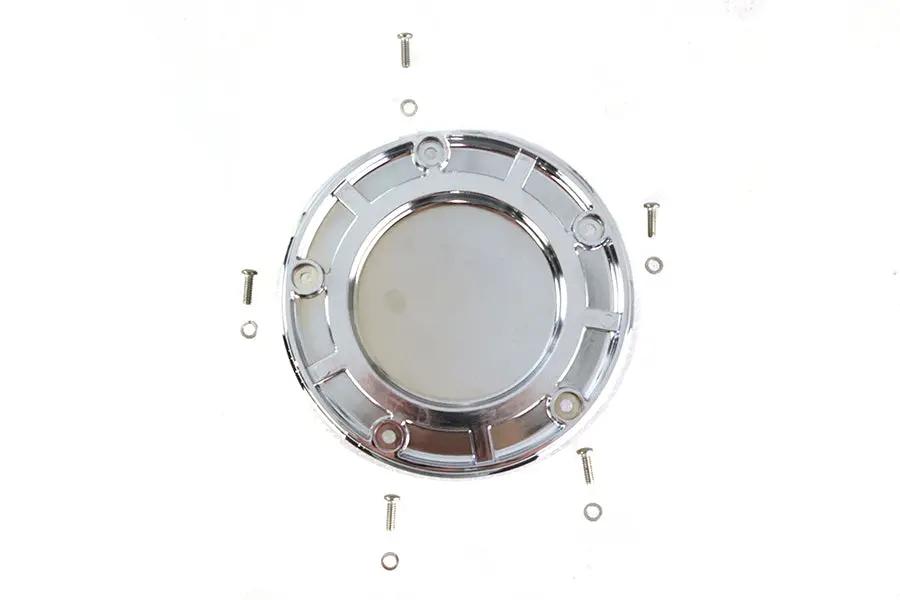 V-Twin Eagle Spirit Derby Cover Chrome for Harley Davidson FXST and FLST Models by V-Twin