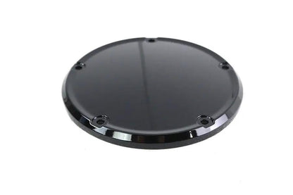 V-Twin M8 Gloss Black 5-Hole Smooth Derby Cover for Harley Davidson FXST by V-Twin