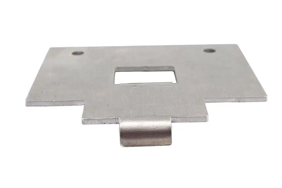 V-Twin D-3306 Zinc Oil Tank Rear Mount Battery Plate for Wrap-Around Oil Tanks by V-Twin