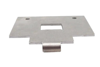 V-Twin D-3306 Zinc Oil Tank Rear Mount Battery Plate for Wrap-Around Oil Tanks by V-Twin