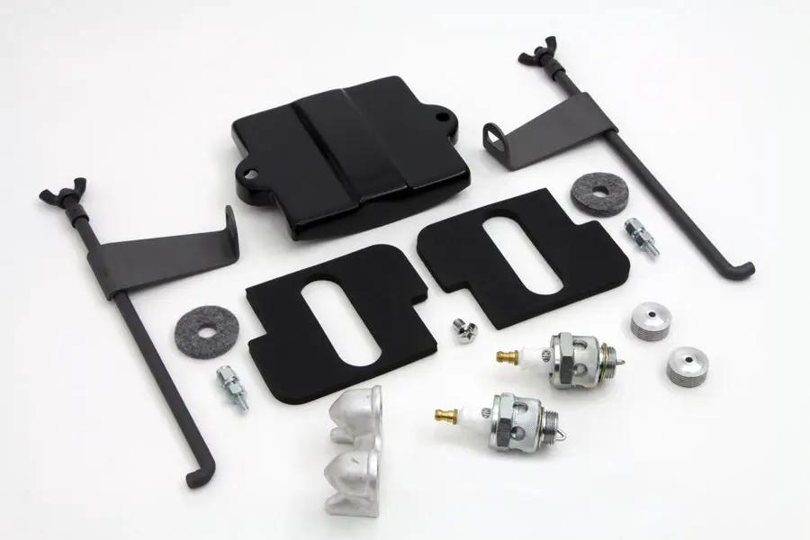 V-Twin Battery Box Top Kit for Harley Davidson FL and EL Models by V-Twin