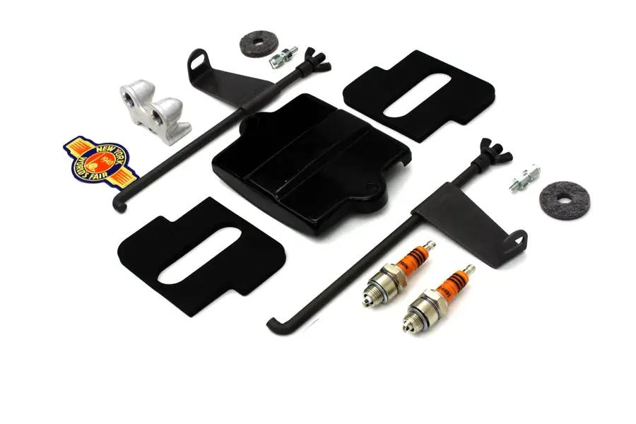 V-Twin Battery Box Top Kit for Harley Davidson FL 1948-1957 by V-Twin