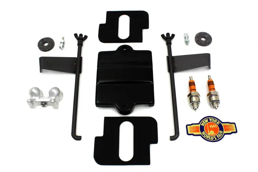 V-Twin Battery Box Top Kit for Harley Davidson FL 1948-1957 by V-Twin